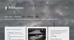 Desktop Screenshot of koubsky.cz